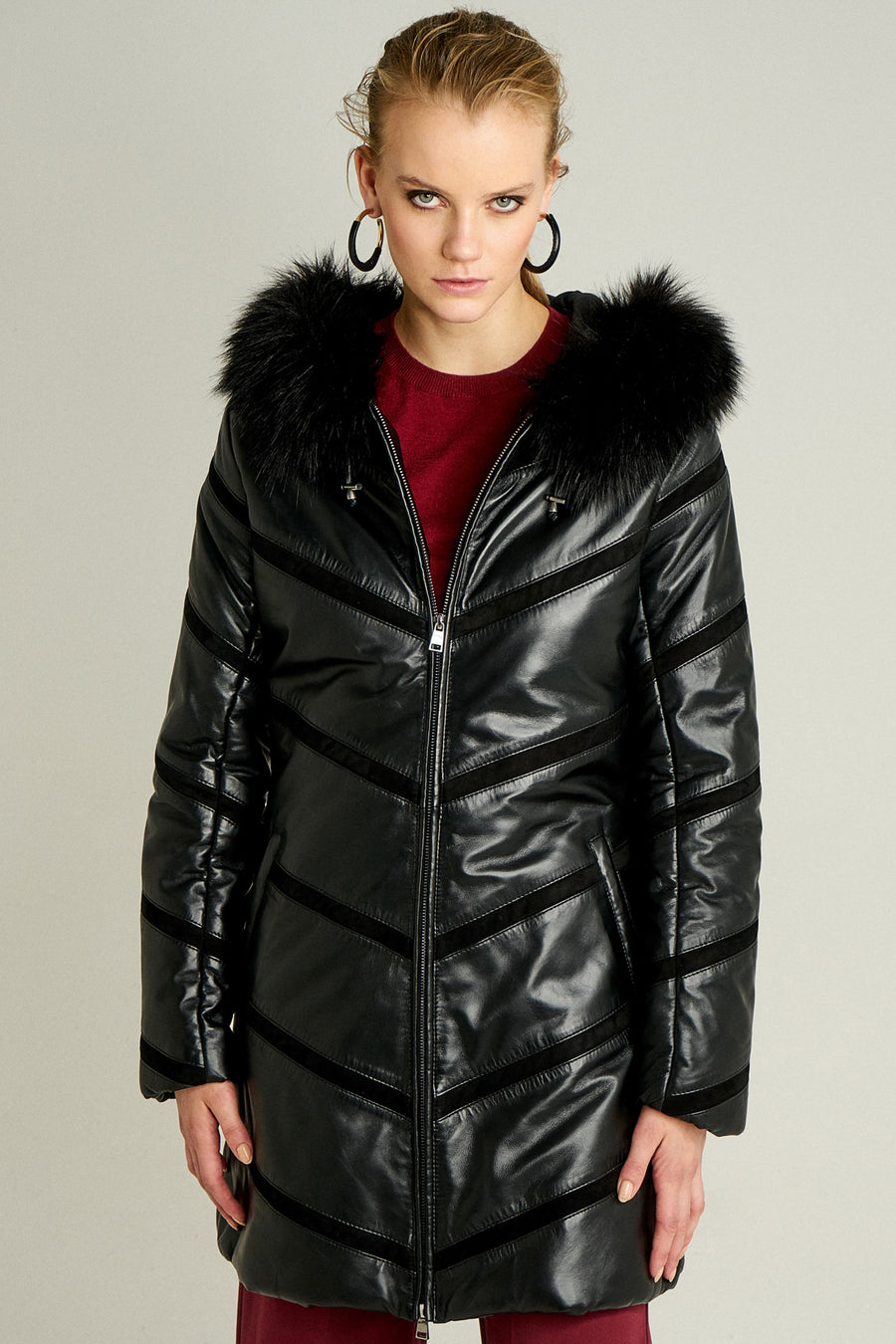 Ilyada Women's Leather Jacket