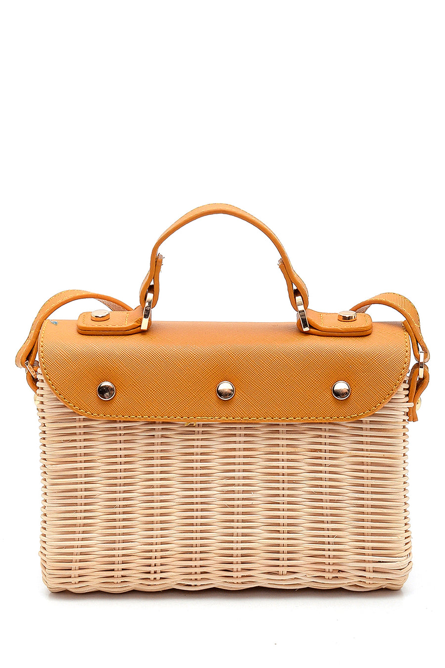 Women's Straw Shoulder Bag