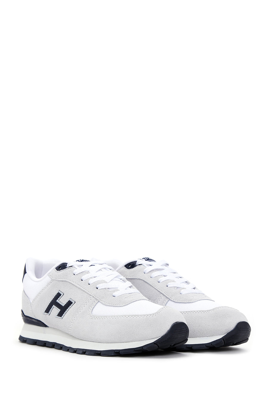 Hammer Jack Men's White Peru Suede Leather Sneaker