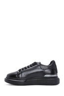 Men's Black Thick Soled Sneaker | Derimod