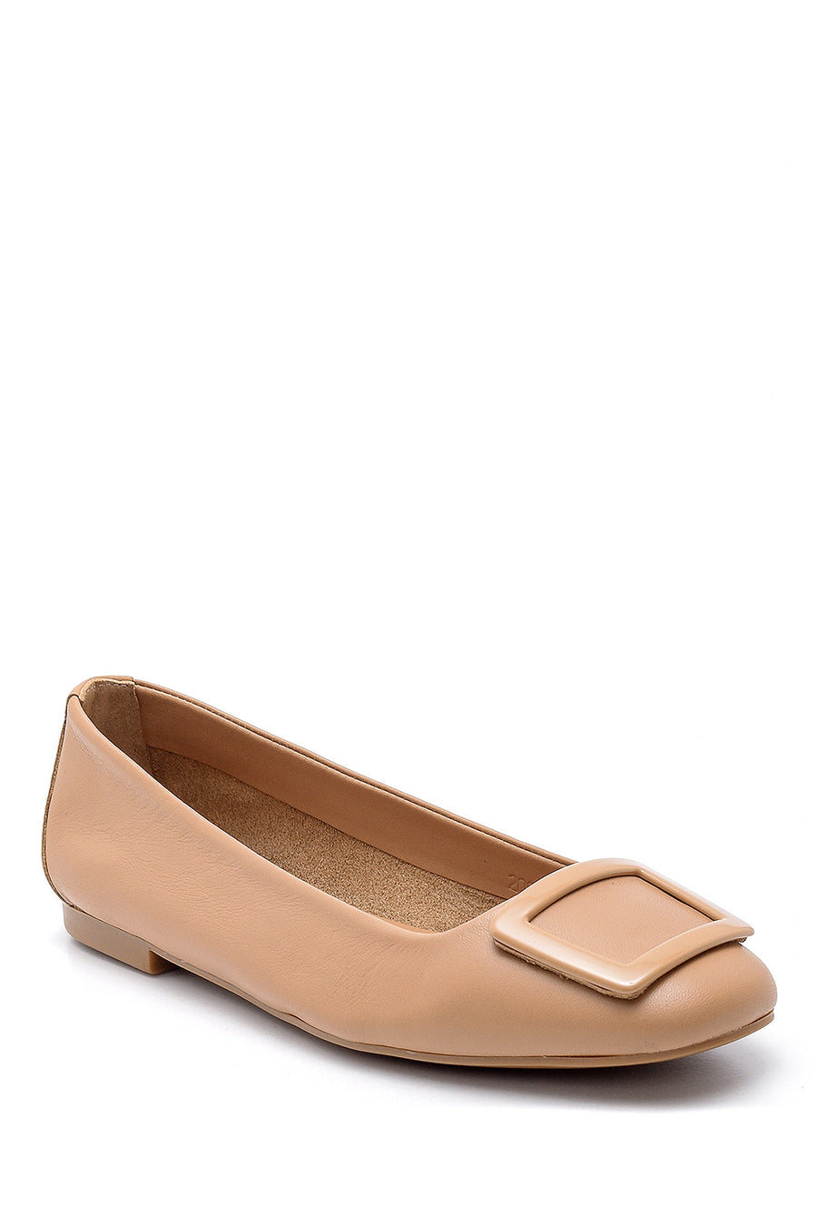 Women's Leather Ballerinas