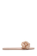 Women's Beige Jelly Slippers | Derimod