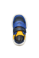 Geox Baby Boy Navy Blue Ciufciuf Banded Leather Sneaker | Derimod