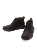 Skechers Erkek Kahverengi Garza Fontaine Nubuk Deri Bot | Derimod