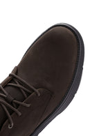 Skechers Erkek Kahverengi Garza Fontaine Nubuk Deri Bot | Derimod