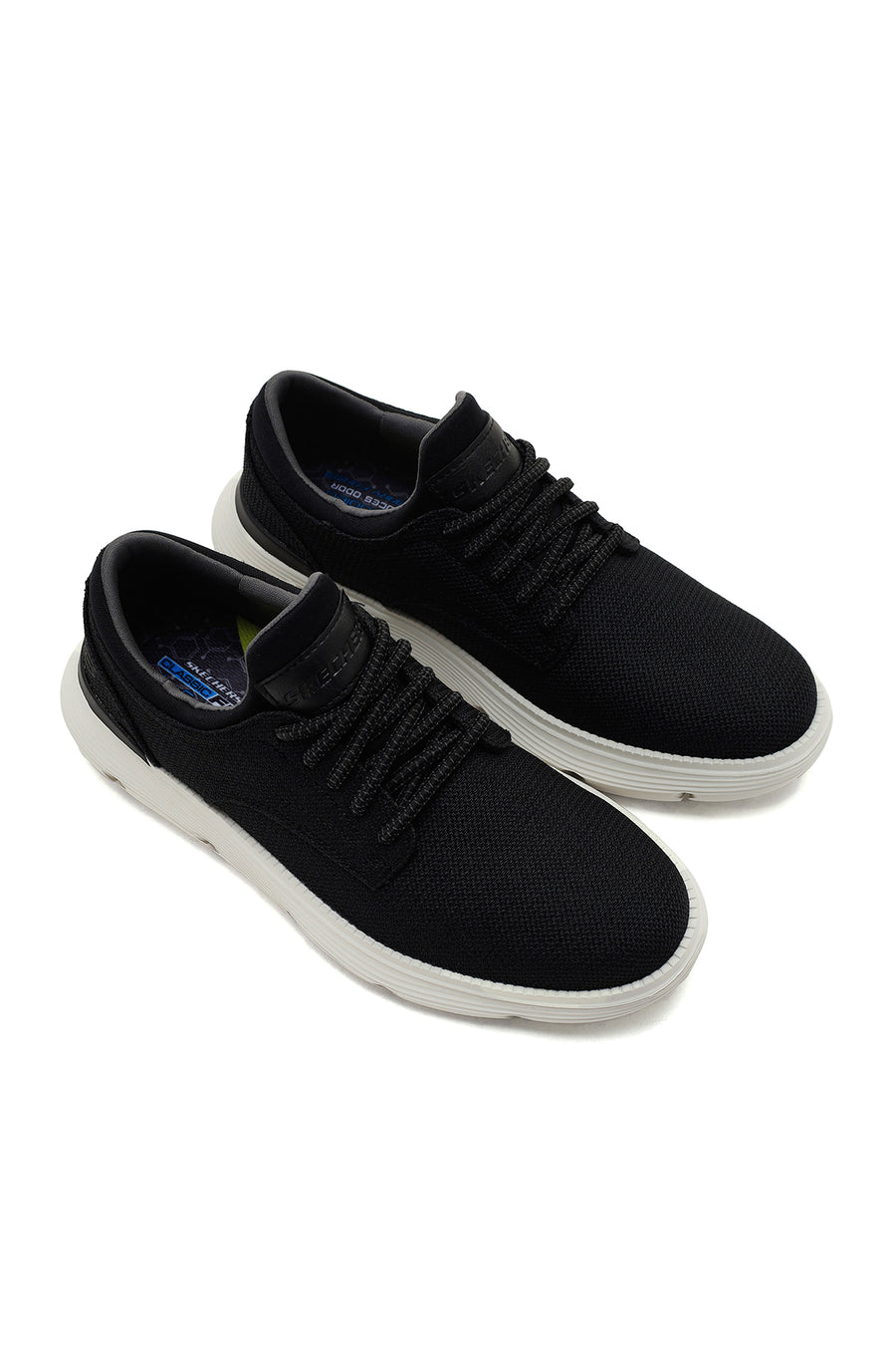 Skechers Men's Black Garza-Reardon Sports Sneaker