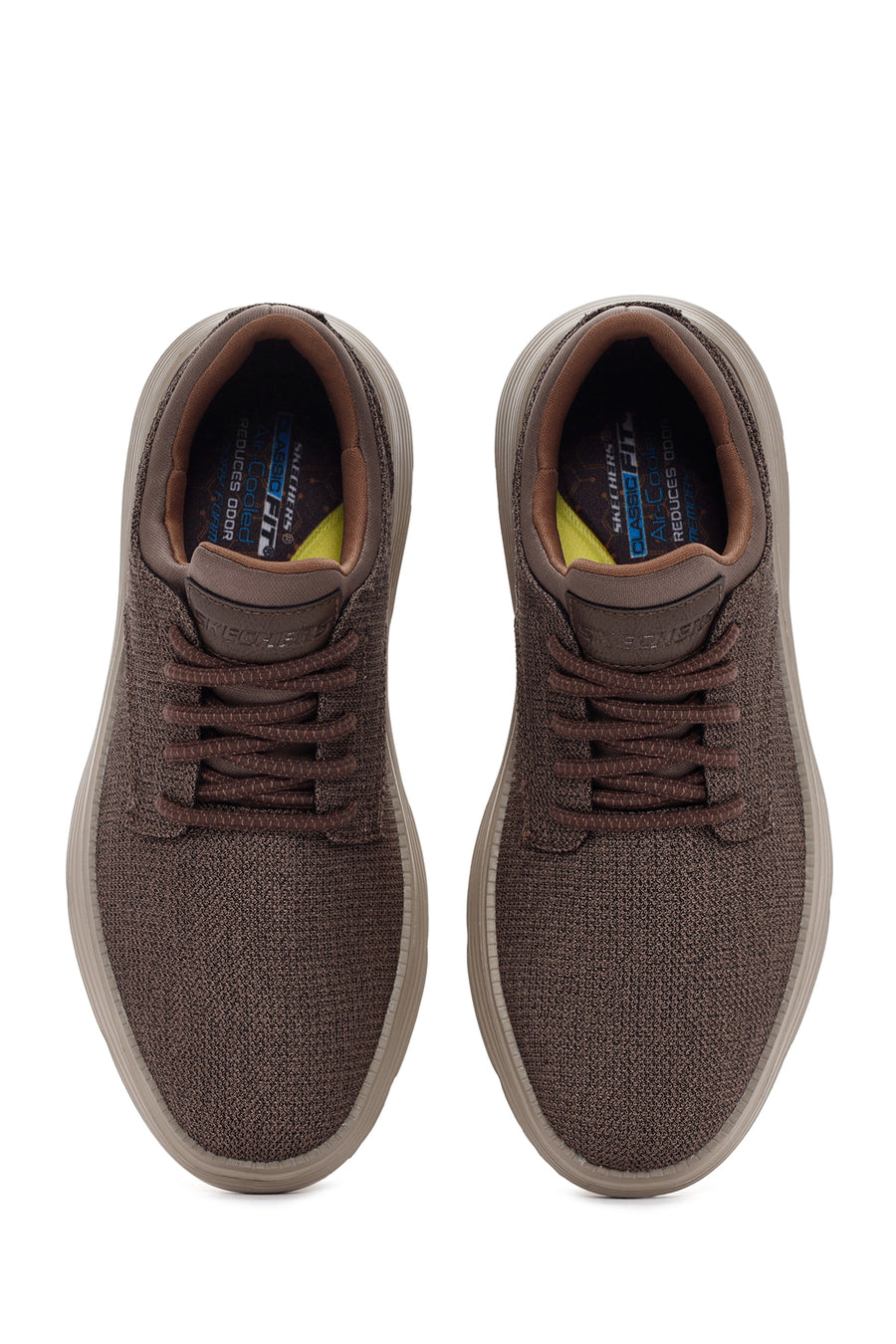 Skechers Men's Brown Garza-Reardon Sports Sneaker