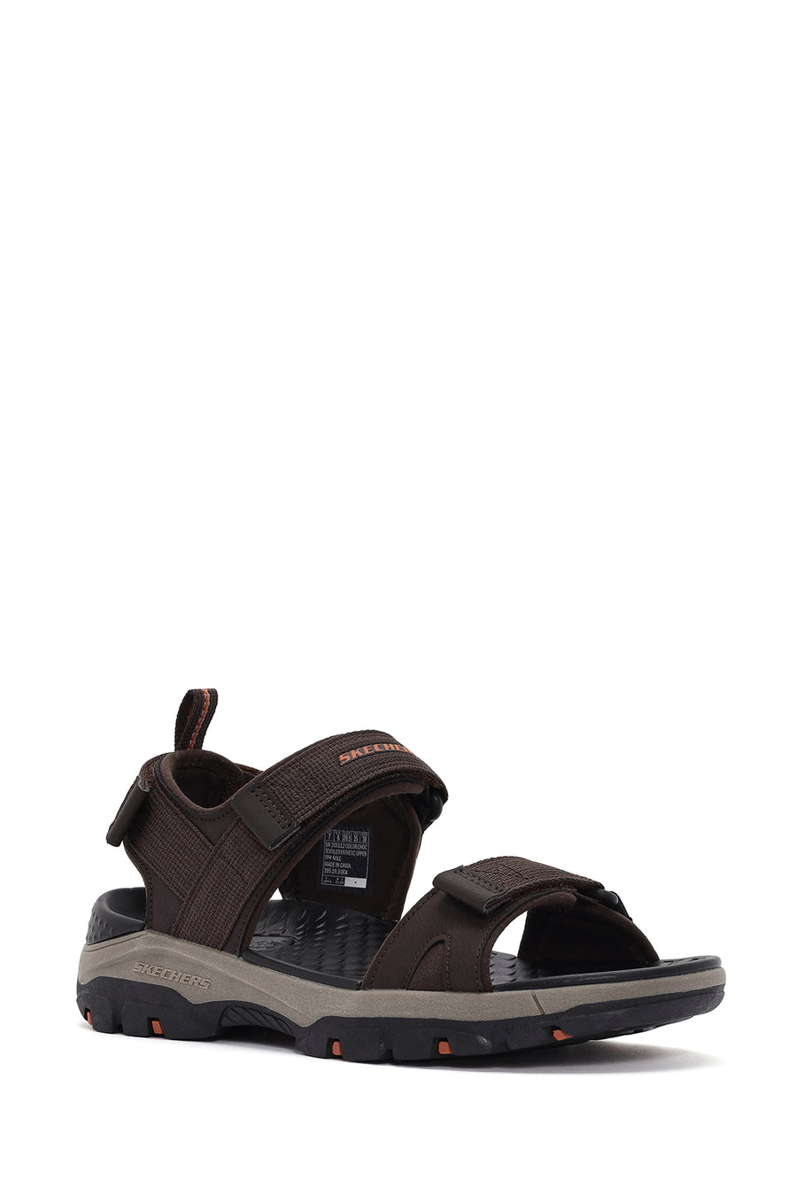 Skechers Erkek Kahverengi Tresmen - Ryer Kumaş Sandalet