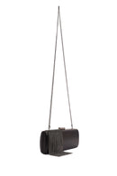 Women's Black Accessory Detailed Long Chain Strap Mini Clutch Bag | Derimod