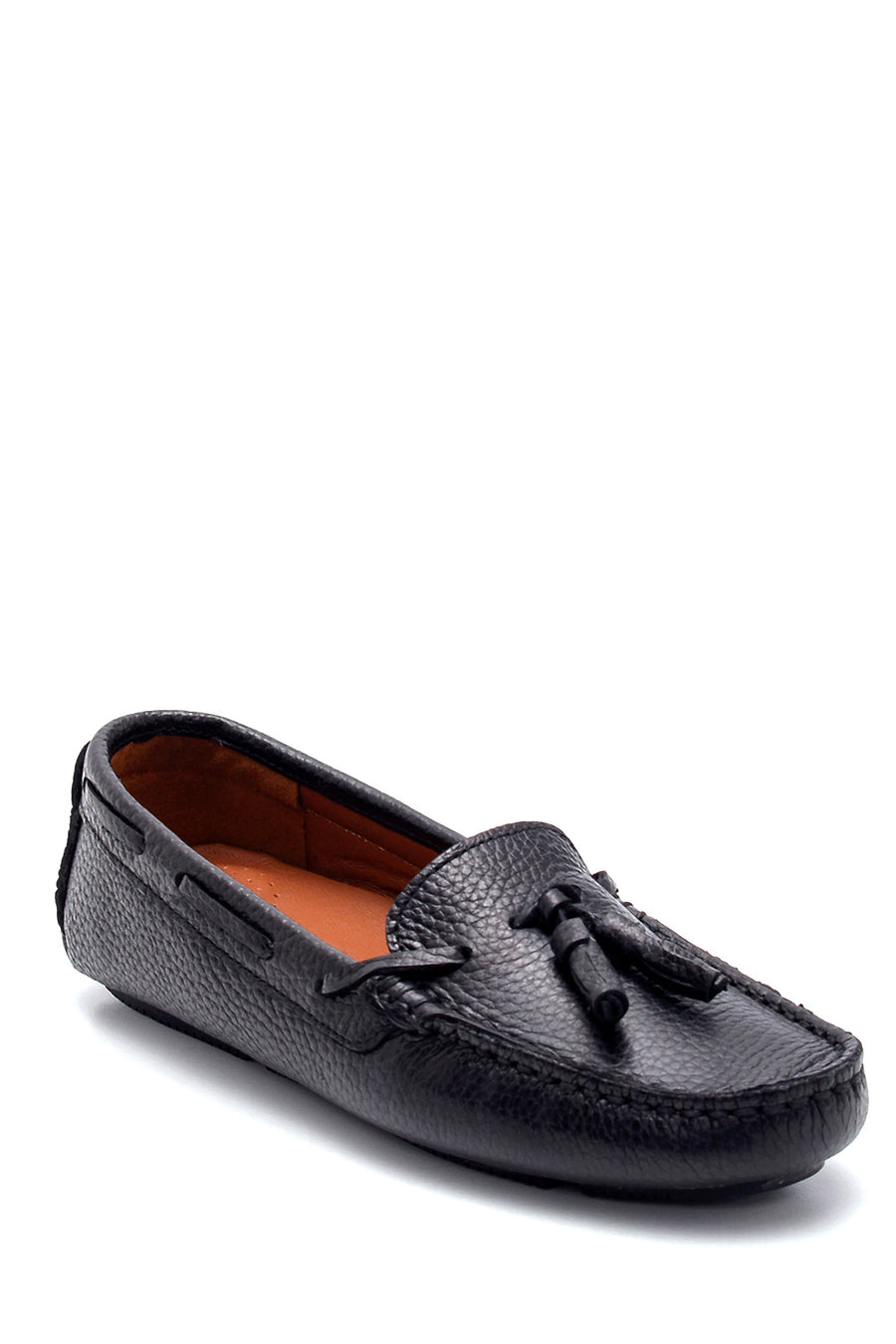 Kadın Püsküllü Deri Loafer