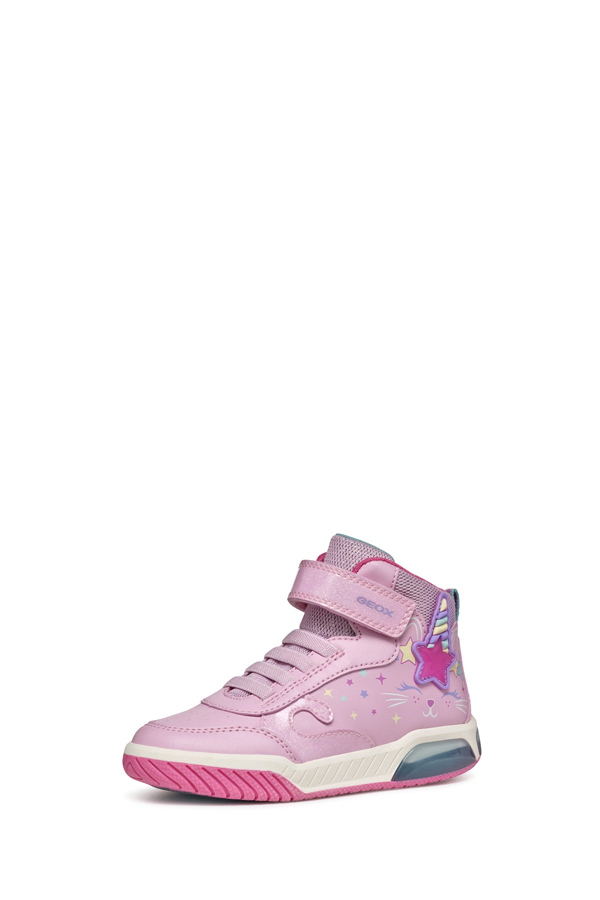 Geox Kız Çocuk Pembe Girl Bilekli Sneaker