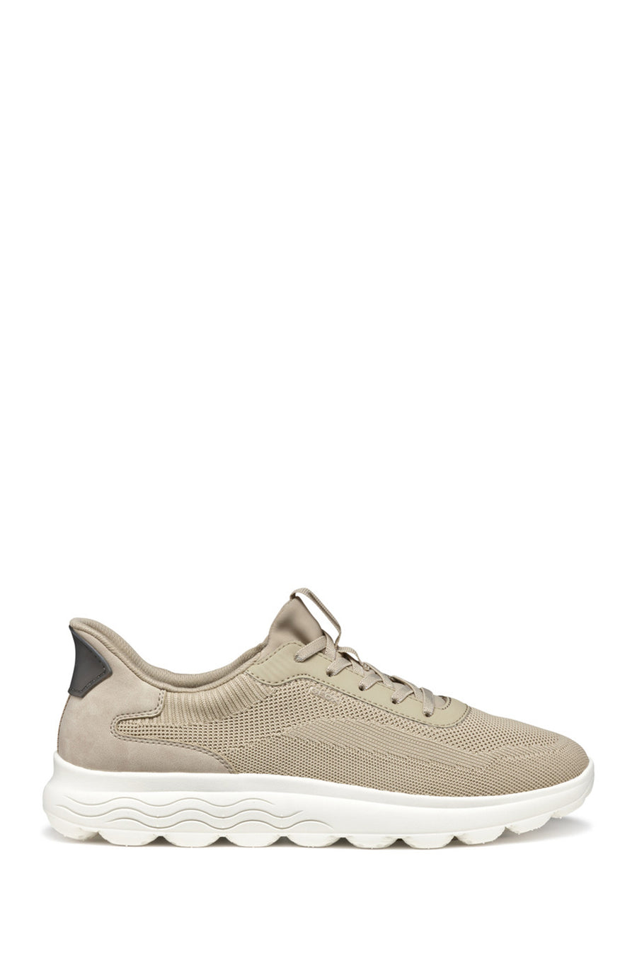Geox Erkek Bej U Spherica Plus A - Knit.Te + Sy Bağcıklı Sneaker U55MPA06KEKC5004 | Derimod