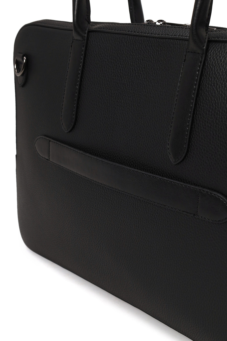 Male Black Long-Strap Briefcase