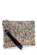 Women's Multicolor Faux Leather Portfolio | Derimod