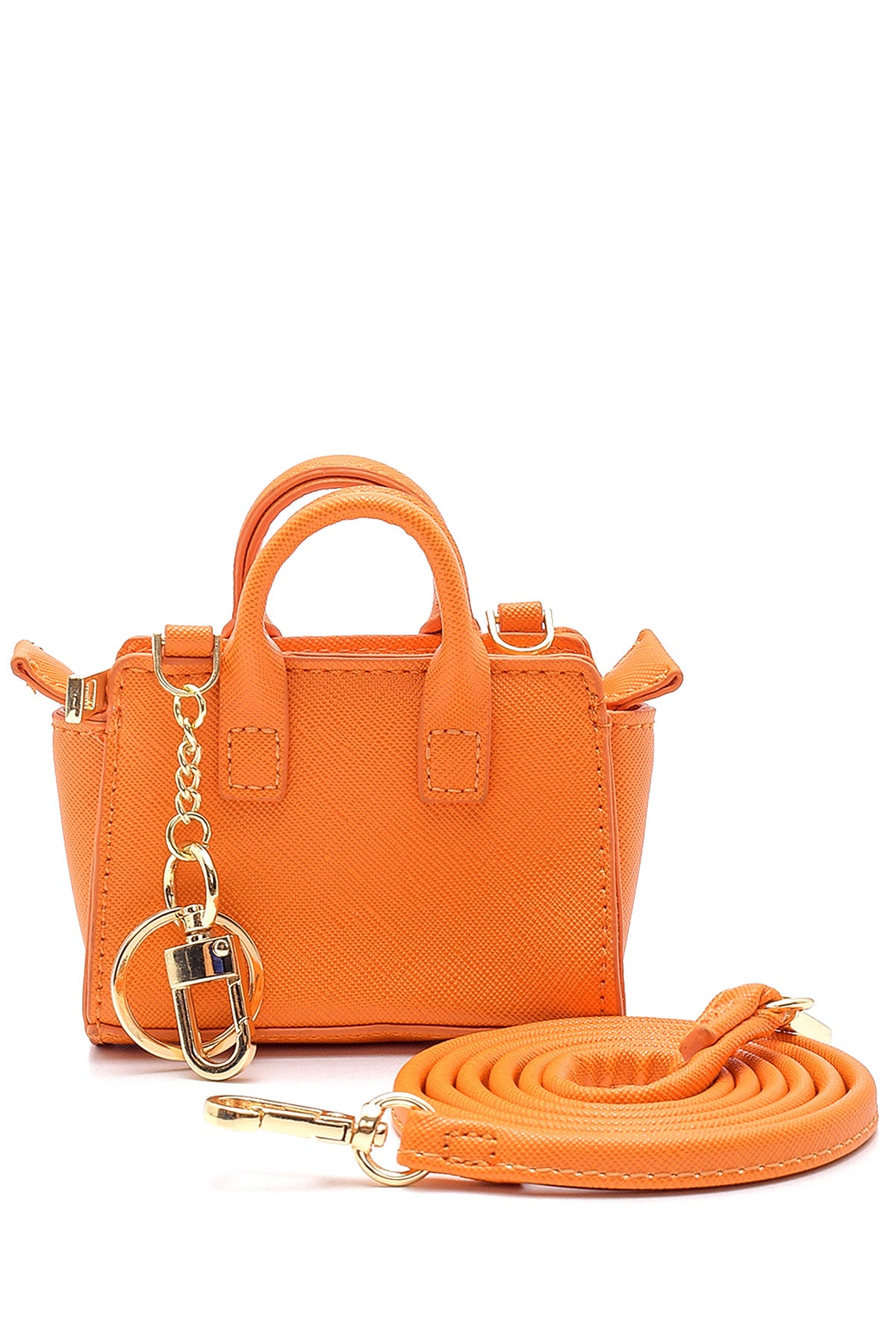 Kadın Turuncu Mini Çapraz Çanta 20SBD2209CV | Derimod