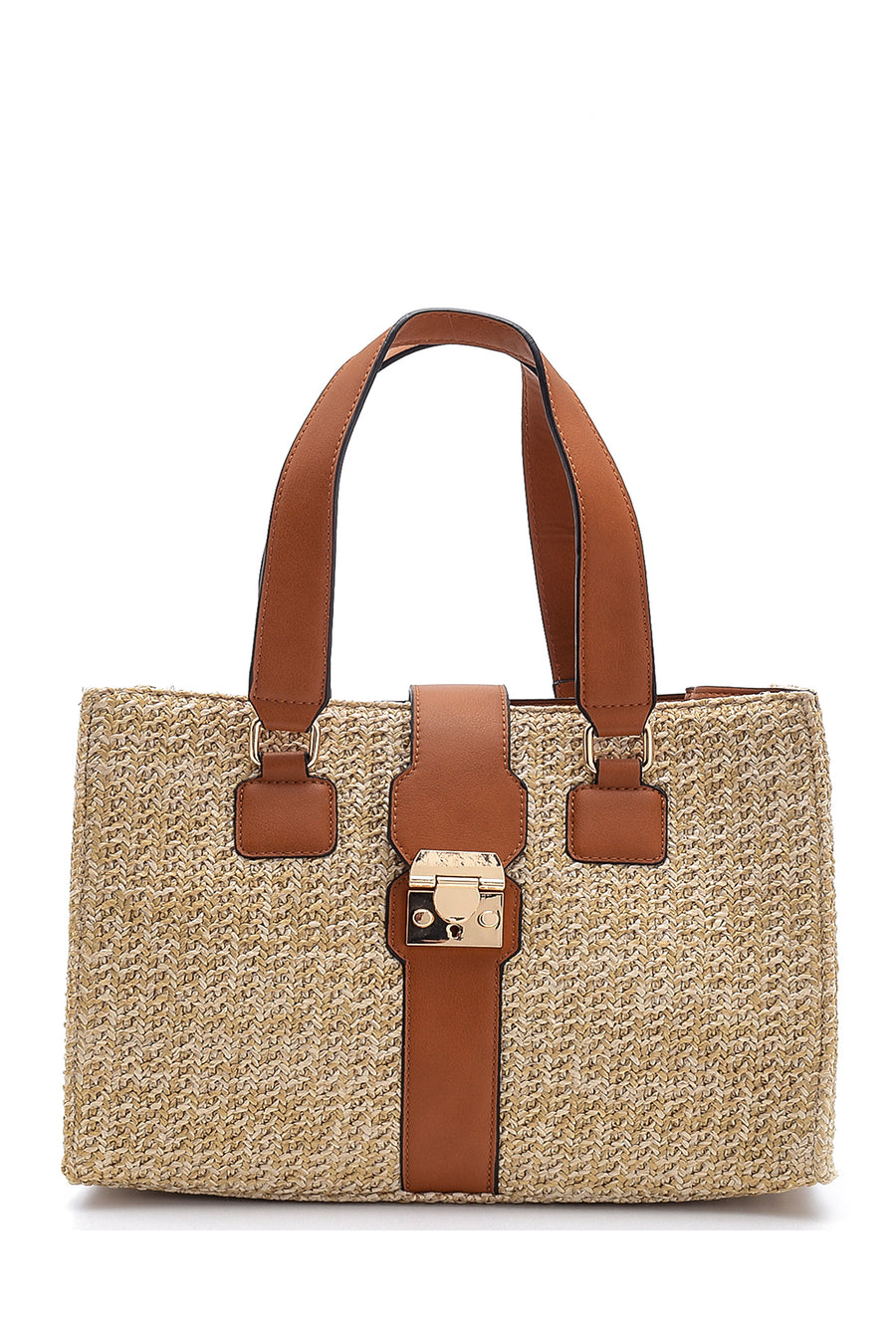 Women's Straw Handbag 20SBD2230M7 | Derimod