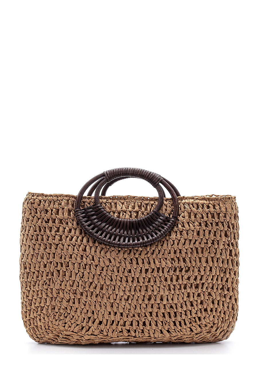 Women's Straw Handbag 20SBD2232M7 | Derimod