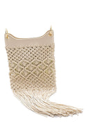 Kadın Örgü Püskül Detaylı Çanta | Derimod