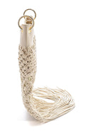 Kadın Örgü Püskül Detaylı Çanta | Derimod