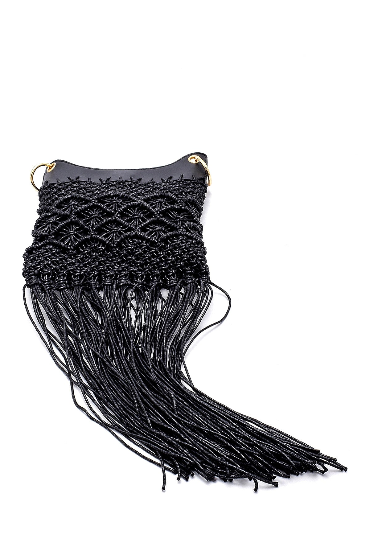 Kadın Örgü Püskül Detaylı Çanta 20SBD223629 | Derimod