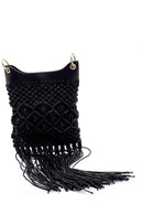 Kadın Örgü Püskül Detaylı Çanta | Derimod