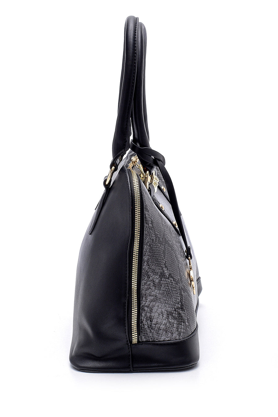 Women's Snakeskin Patterned Shoulder Bag