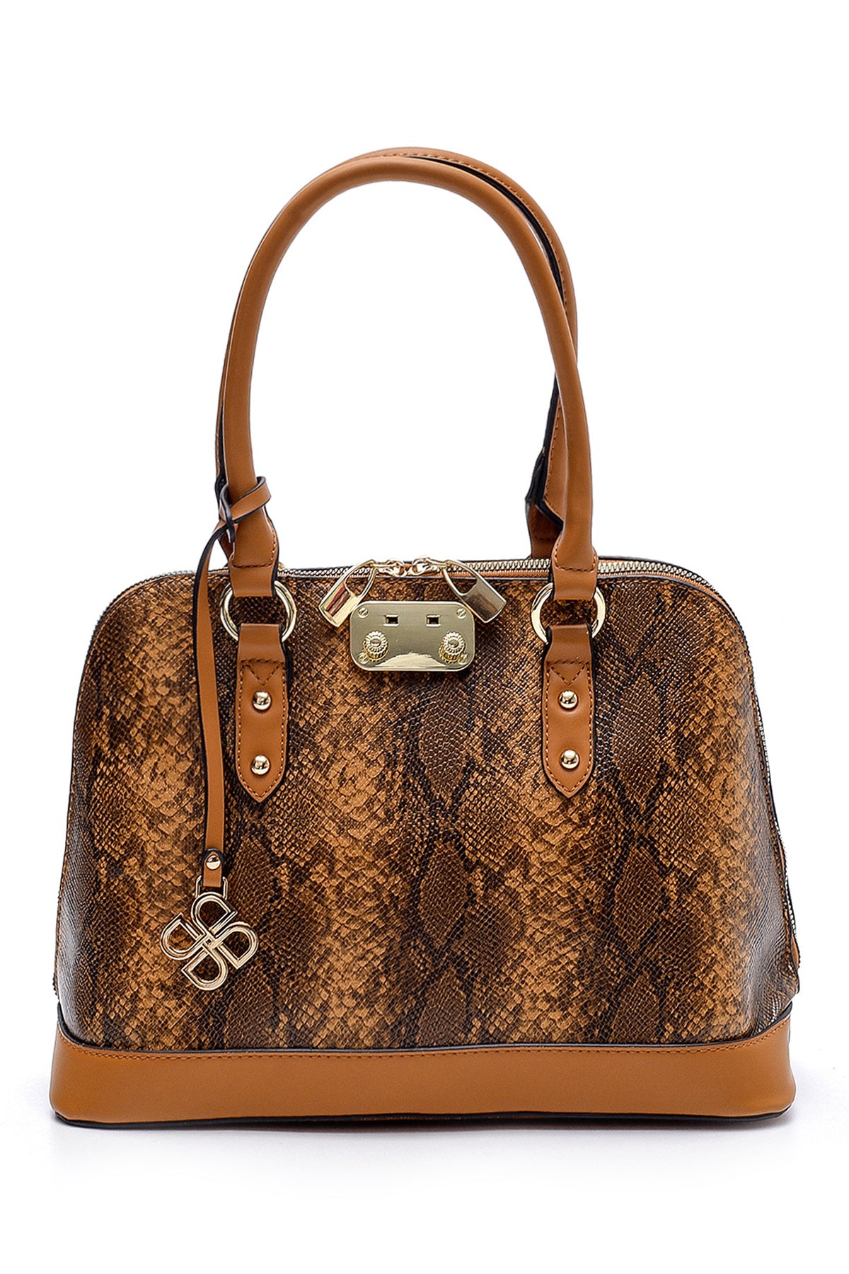 Women's Snakeskin Patterned Shoulder Bag 20SBD251940 | Derimod