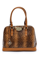 Women's Snakeskin Patterned Shoulder Bag | Derimod