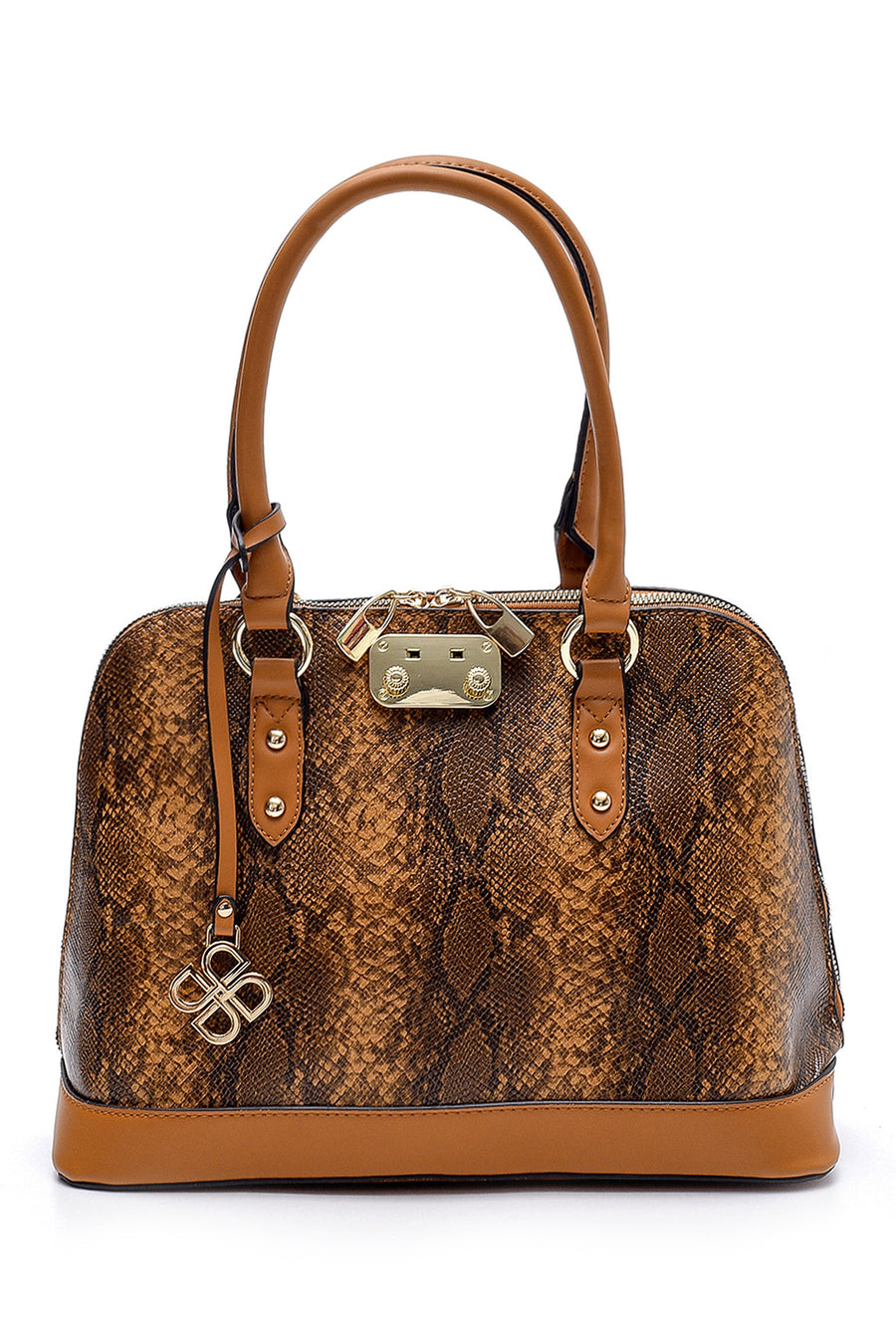 Women's Snakeskin Patterned Shoulder Bag 20SBD251940 | Derimod