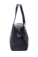Kadın Lacivert Suni Deri Omuz Çantası | Derimod