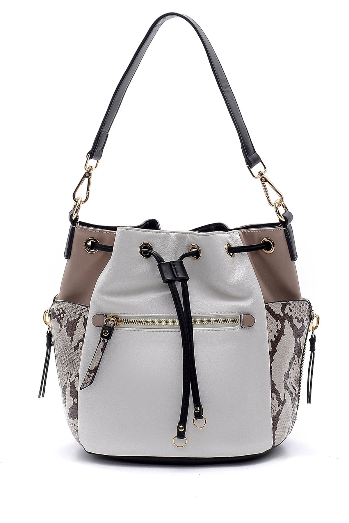 Kadın Büzgü Detaylı Omuz Çantası 20SBD262914 | Derimod