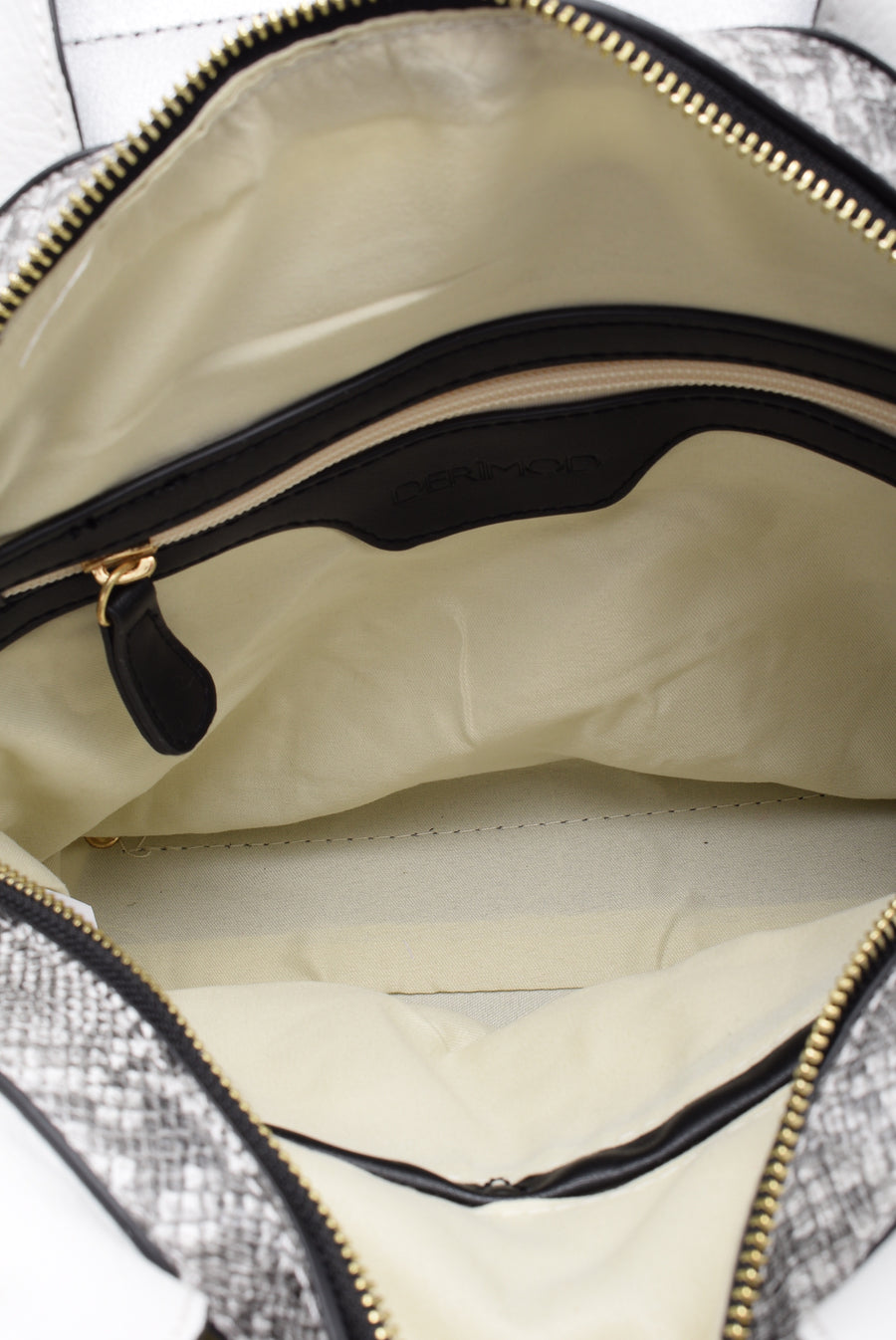 Women's Snakeskin Detailed Backpack
