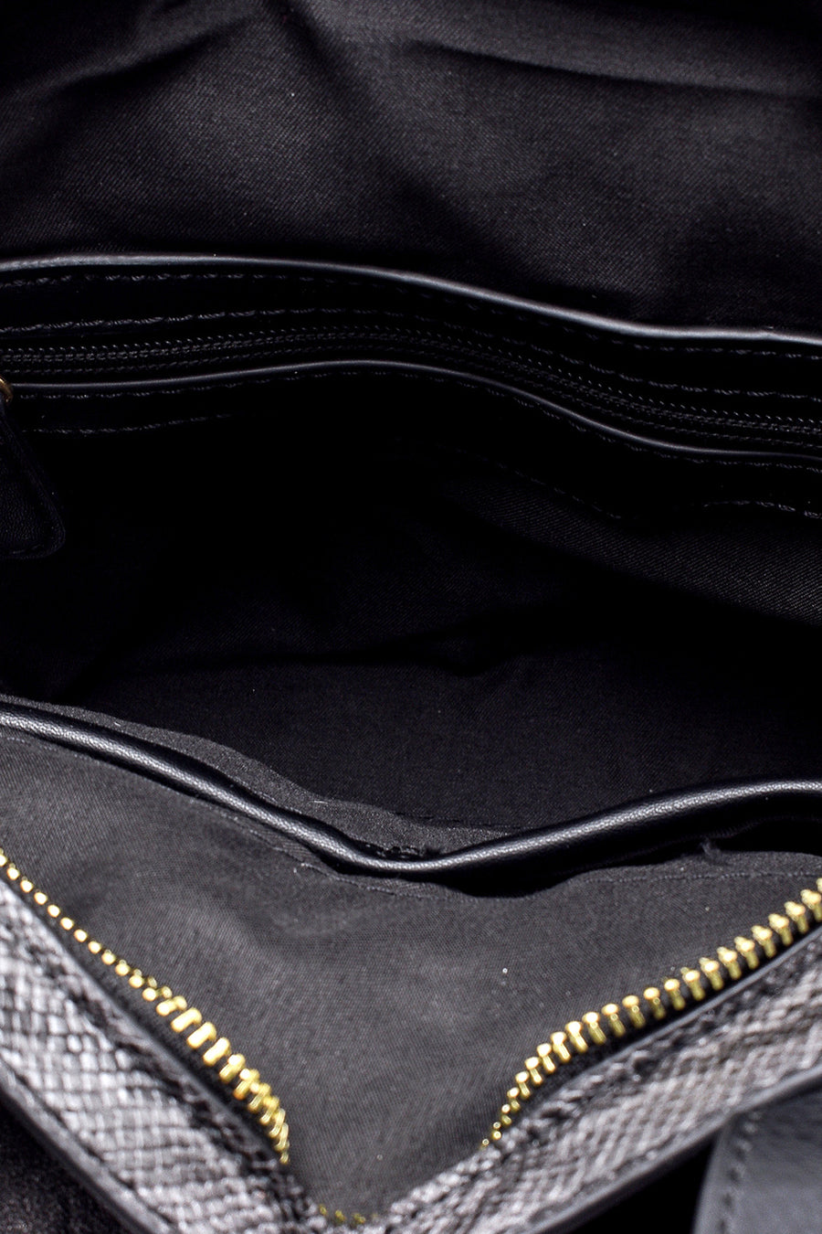 Women's Snakeskin Detailed Backpack