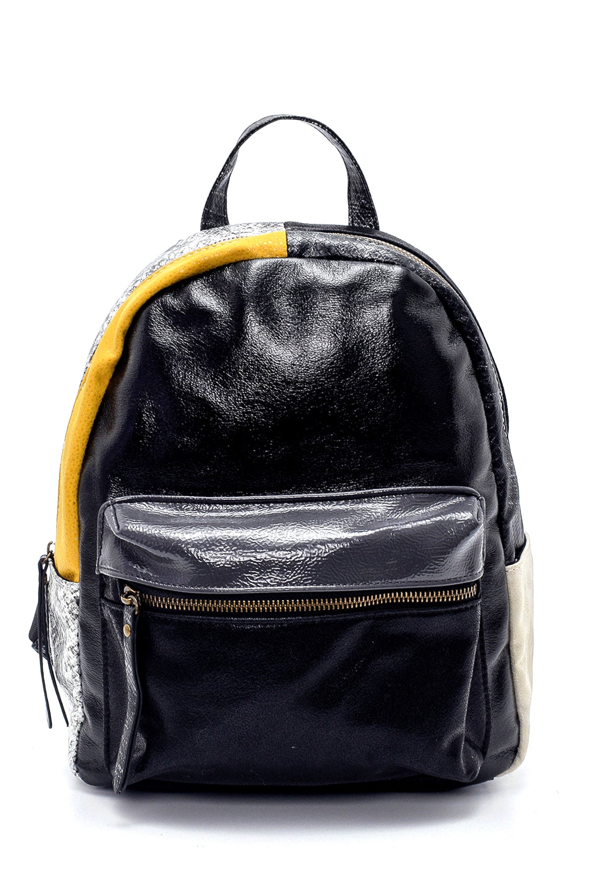 Women's Snakeskin Pattern Detailed Backpack 20SBD263614 | Derimod