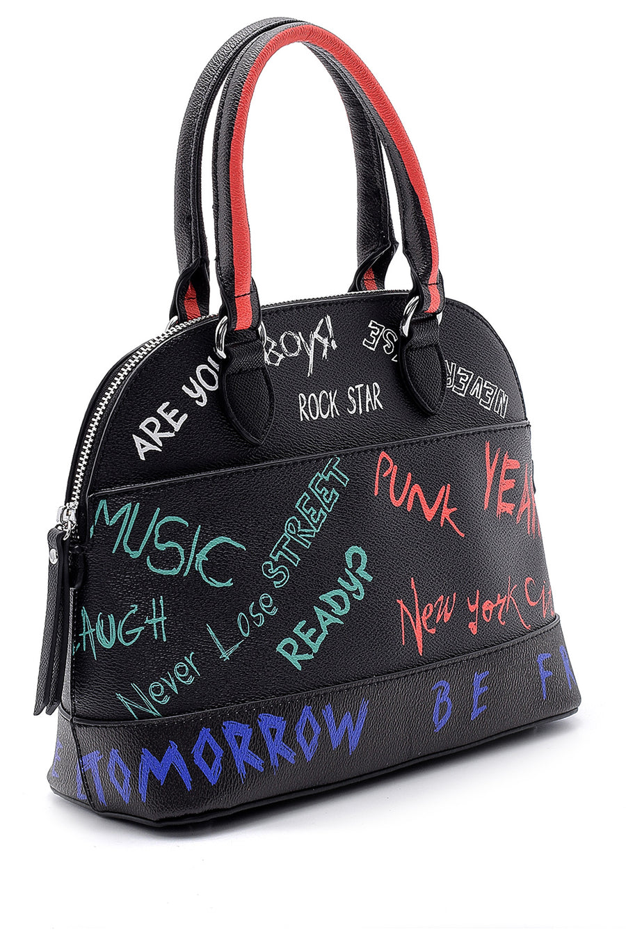 Women's Text Printed Bag