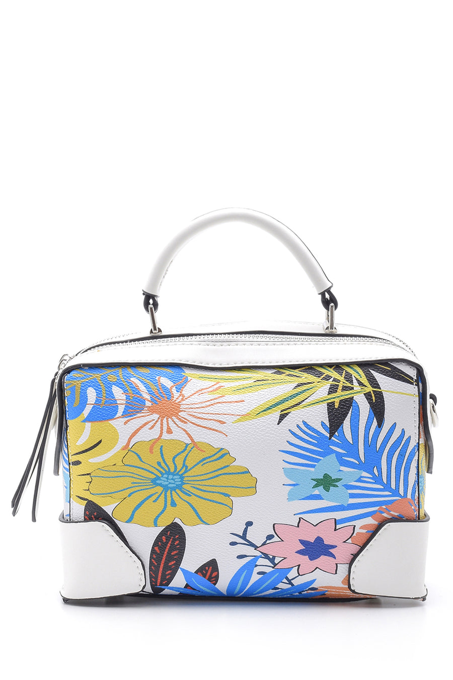Women's Floral Patterned Shoulder Bag 20SBD264926 | Derimod