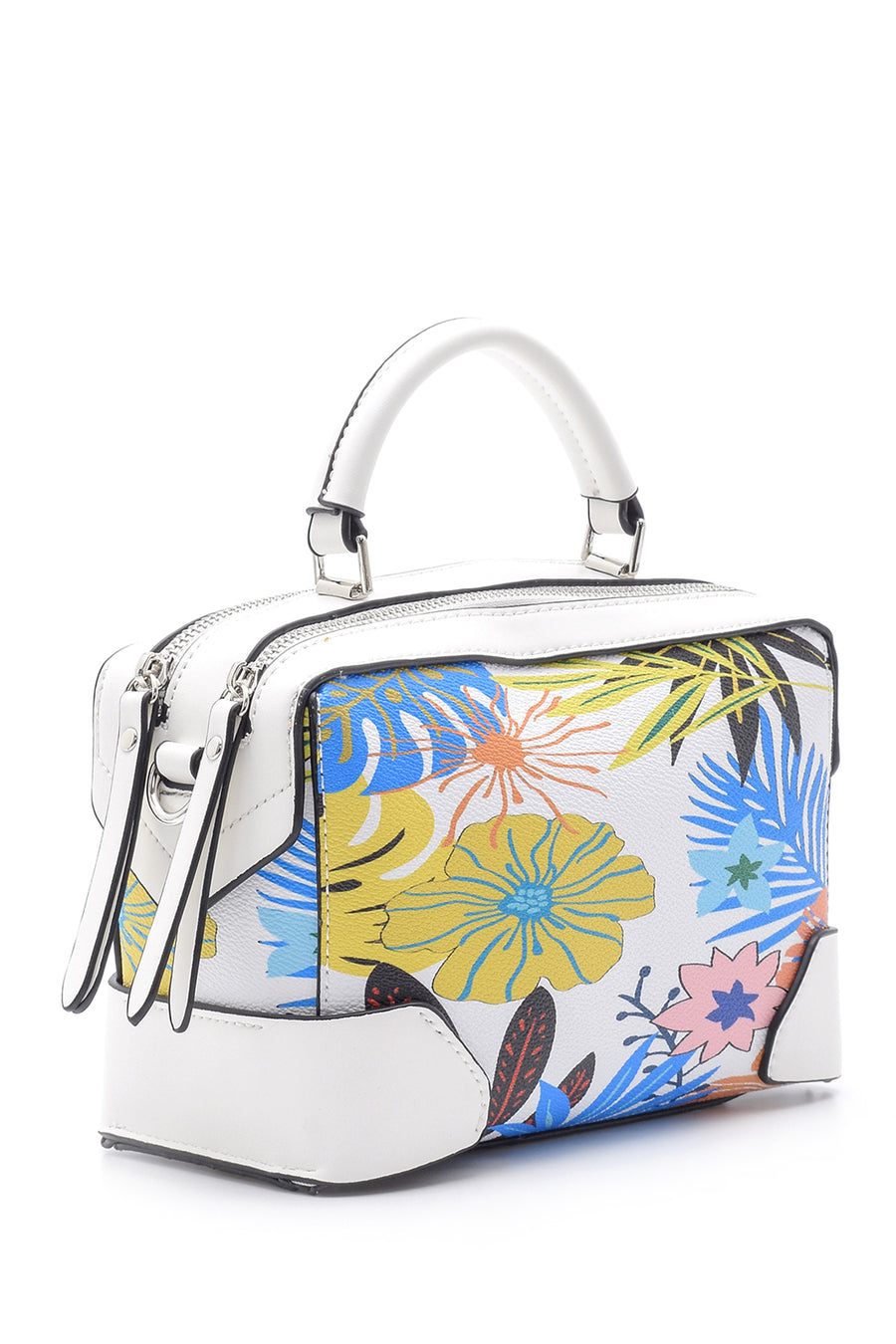 Women's Floral Patterned Shoulder Bag