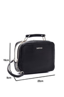 Kadın Siyah Suni Deri Kol Çantası | Derimod