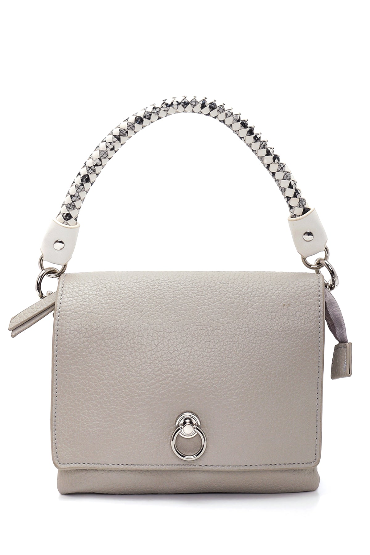 Kadın Gri Suni Deri Omuz Çantası 20SBD2663FT | Derimod