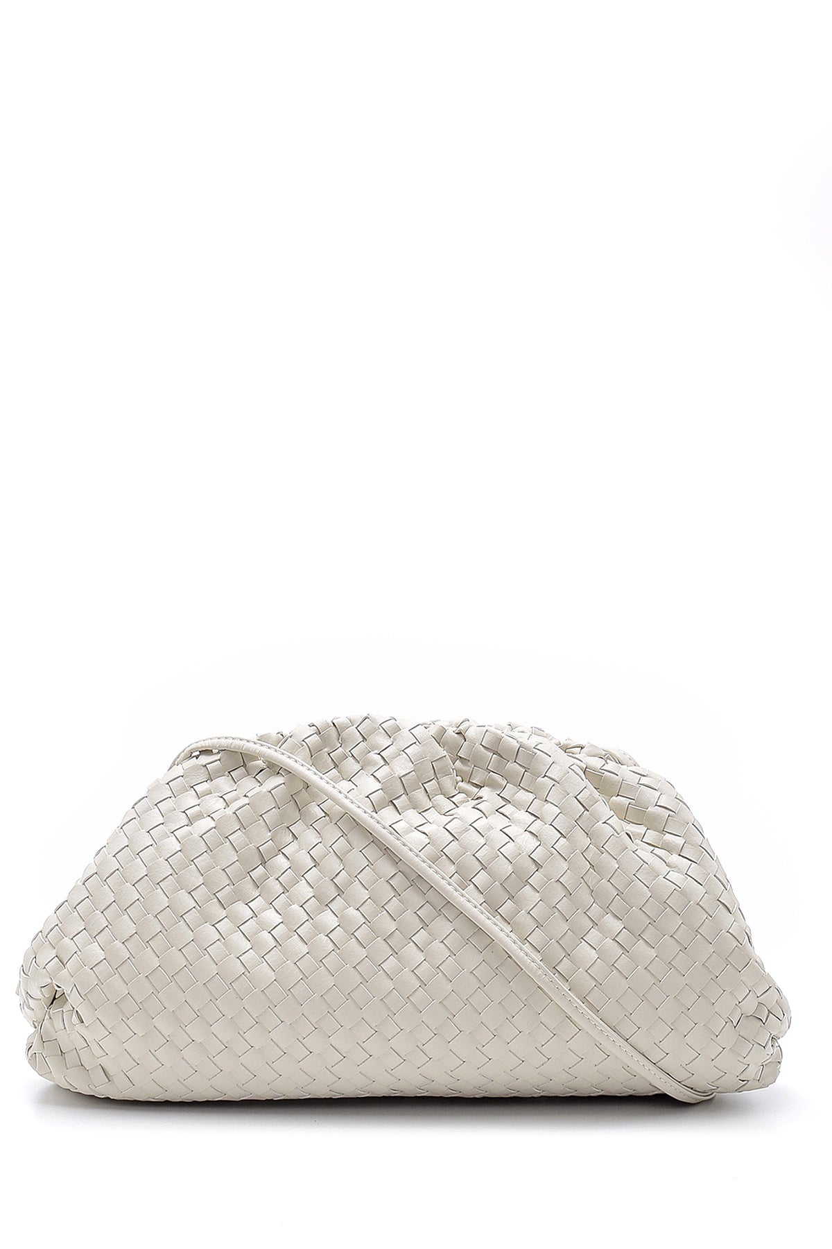 Kadın Örgü Detaylı Casual Omuz Çantası 20SBD266529 | Derimod