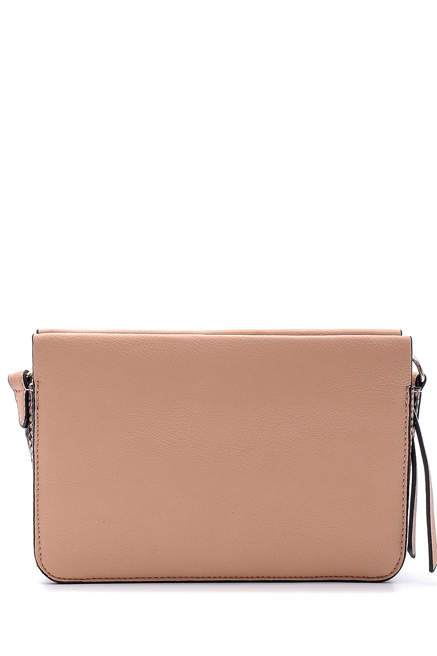 Women's Snakeskin Pattern Detailed Shoulder Bag