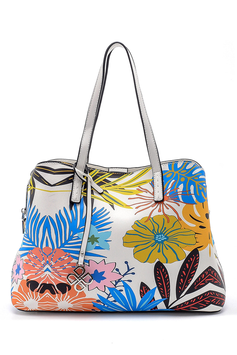 Women's Floral Patterned Shoulder Bag 20SBD267826 | Derimod