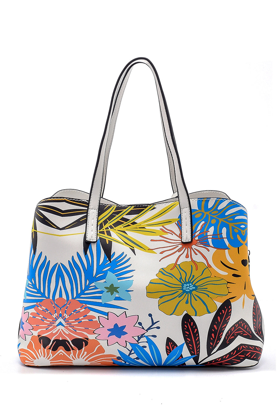Women's Floral Patterned Shoulder Bag
