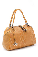 Kadın Kroko Detaylı Omuz Çantası | Derimod