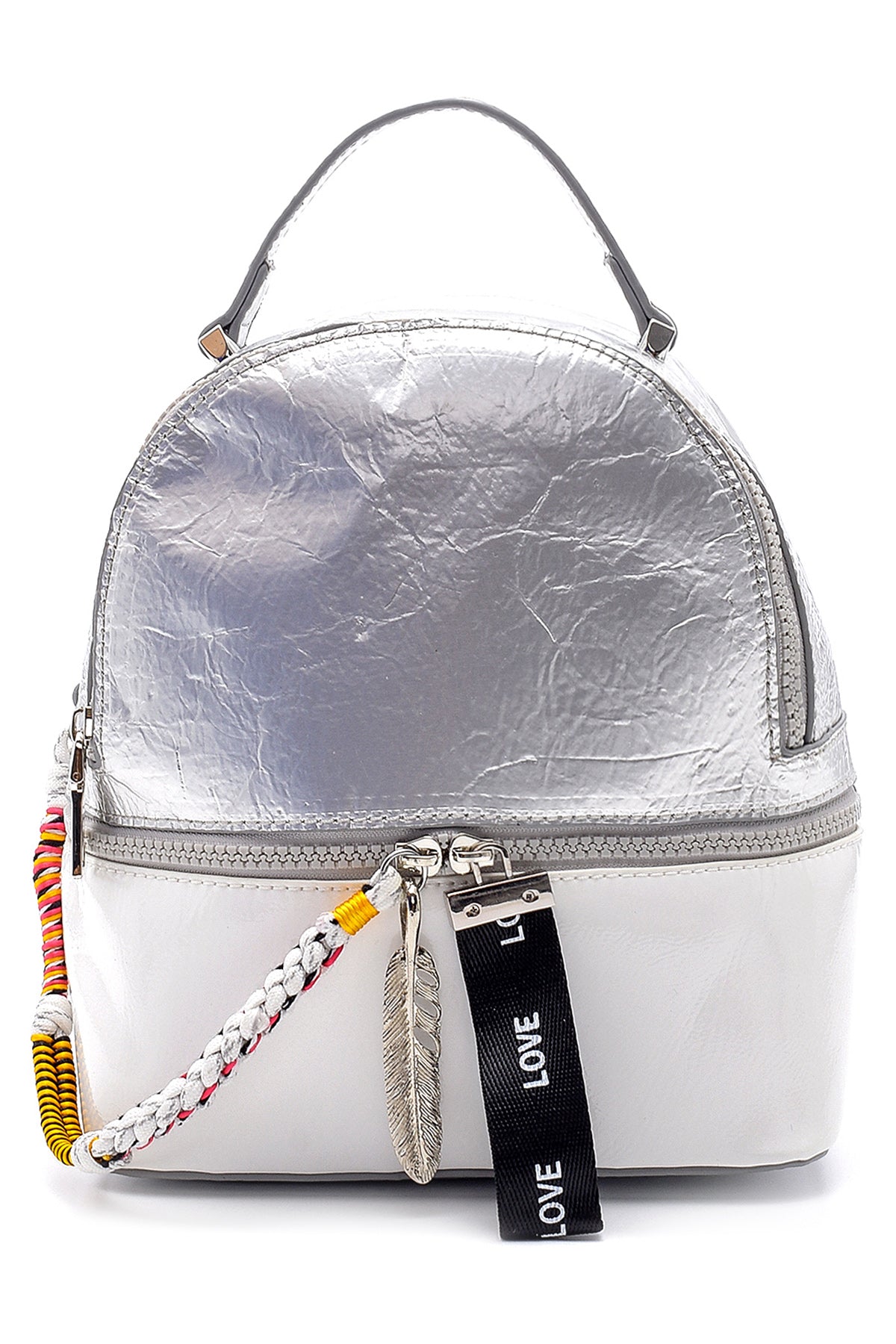 Kadın Aksesuar Detaylı Sırt Çantası 20SBD269614 | Derimod