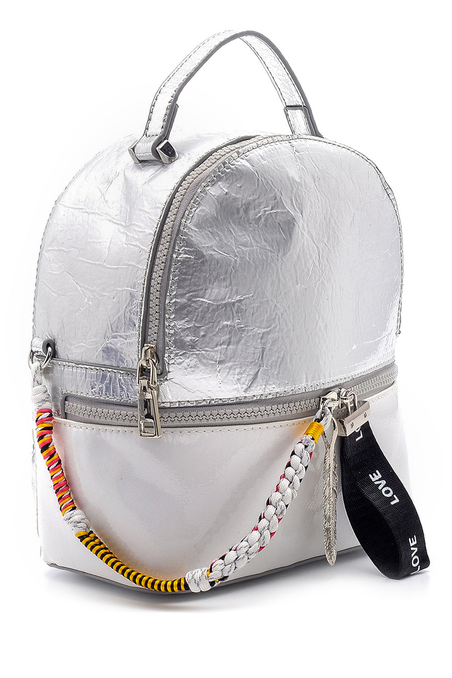 Women's Accessory Detailed Backpack