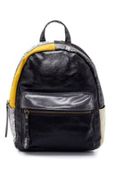 Kadın Siyah Suni Deri Sırt Çantası | Derimod