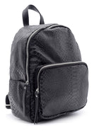 Kadın Yılan Derisi Desenli Sırt Çantası | Derimod