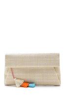 Women's Tassel Detailed Wicker Portfolio | Derimod