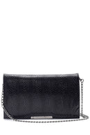 Women's Snakeskin Patterned Portfolio | Derimod